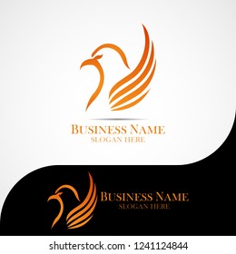This logo shows a bird. This logo can be used in various businesses, such as travel business or other businesses.
Or it can also be used as a company brand and can also be used as an application logo.