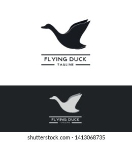 This logo shows a flying duck. This is suitable for use as a company logo or other creative businesses as needed, but this logo can also be used as a logo application.