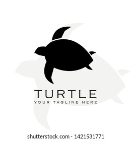 This logo shows a turtle. This logo is good for use as a company or business logo engaged in animal and marine observers.