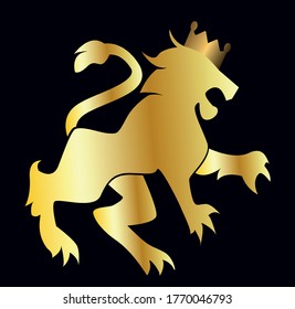 This logo story is based on Kingdom, Because a crow on head is presenting King of his kingdom and lion is like the ruler who is leading his kingdom by defending them from others.