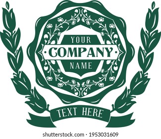 this logo suit to a company running about hospitality or bakery product because its contain wheat 