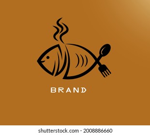This logo is suitable for any fish restaurant