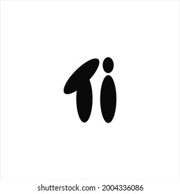 Dieses Logo ist für ein mit den Initialen TI entwickeltes Unternehmens- oder Firmenzeichen geeignet
