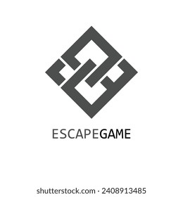 This logo is suitable for game development companies with an escape game theme