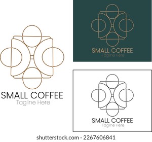 This logo is suitable for those of you who are going to start a business in the coffee shop sector