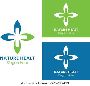 Este logotipo es adecuado para aquellos de ustedes que van a iniciar un negocio en el sector de la salud como hospitales o clínicas