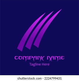 Este logotipo es adecuado para las empresas alimentarias, los negocios en línea y los negocios fuera de línea