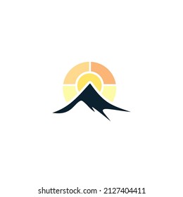 This logo is suitable for your company regarding mountain tourism, hiking, and anything related to mountains, hill or natural.
