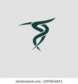 THIS IS LOGO T ABSTRACT SYMBOL FOR FASHION