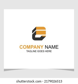 This is the logo taken from the letter "E"