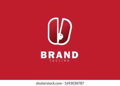 This logo is very simple and cool, suitable for those who love rabbits, this logo can be used anywhere, and customize.