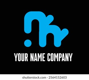 This logo is very suitable in the technology sector. Blue is a color that brings trust and professionalism. This color is very popular in financial, security and technology companies.