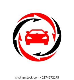 este logotipo quiere transmitir sobre restauración de coches o también reparación de coches o automóviles