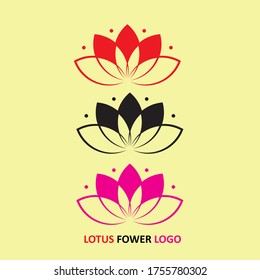 Este logotipo de flor de loto está diseñado para su empresa.