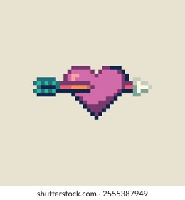 this is love icon in pixel art style ,this item good for presentations,stickers, icons, t shirt design,game asset,logo and project.