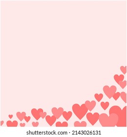 Este es un fondo de temática amorosa con un color rosa muy bonito, perfecto para el fondo del día de la madre