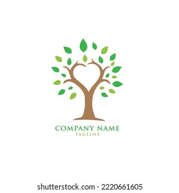 This Is Love Tree Logo Design