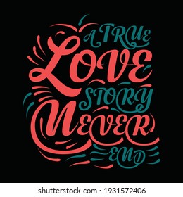 This is Love Typography design for Typography t shirt design lover.