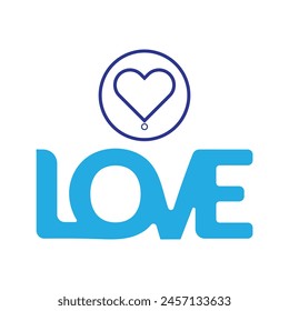 This is a love-friendly company logo that will make your company or business look very professional