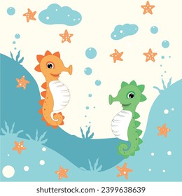 This lovely seahorse model is a perfect addition to any collection