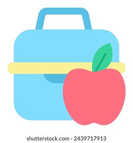 This Lunch Box icon is suitable for Education, school, university, etc.