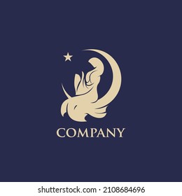 This is a luxury logo design for a dress company and studio. This luxurious, elegant and elegant design is very eye-catching. Simple and memorable design.