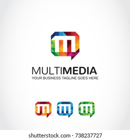 This is a M letter logo used for many purposes and projects.