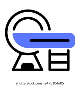 Dieses Magnetresonanzsymbol ist für Krankenhäuser, medizinische Einrichtungen, Gesundheitseinrichtungen usw. geeignet.