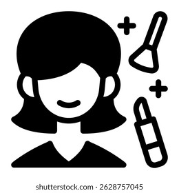 This Makeup icon is suitable for Beauty Salon, Spa, Barber Shop, etc