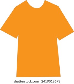 this is a male t shirt mockup icon