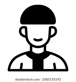 This Man icon is suitable for Ramadan Islamic event etc