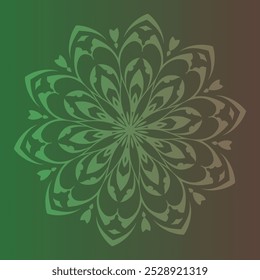 Este fundo de design mandala apresenta padrões intrincados e formas geométricas harmoniosas, perfeito para melhorar qualquer projeto digital ou impresso.