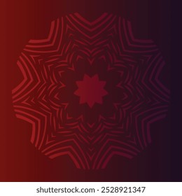 This mandala design background features intricate patterns and harmonious geometric shapes, perfect for enhancing any digital or printed project.