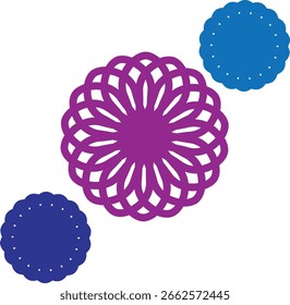 ESTE ES EL DISEÑO DE TIPO MANDALA. PUEDES USARLO PARA TU PÁGINA O FONDO.