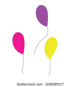Esta es una fiesta de globos