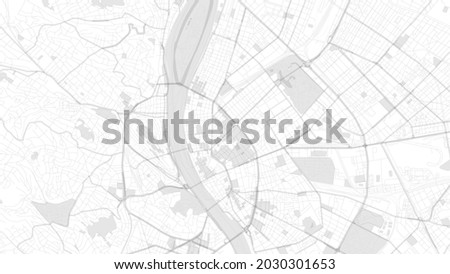 this is the map of Budapest. It is modern map city