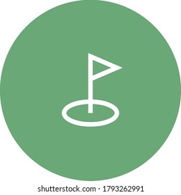 This map spotlight location Icon is designed to be simple, uncomplicated, and minimal to deliver information clearly.