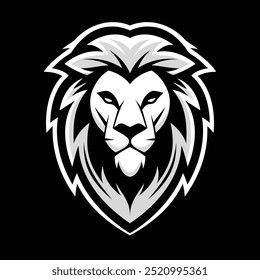 Este é o logotipo mascote da Lion Face