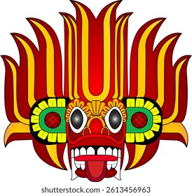 
This mask is suitable for clothing and wall decoration