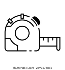 This Measure tape icon is suitable for May Day, Labour Day, etc