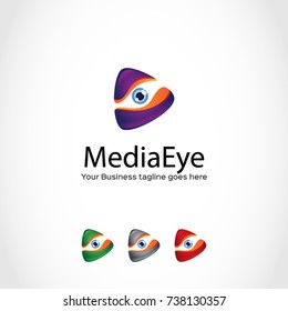 This is a Media eye logo used for many purposes and projects.