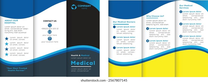 This is a Medical Brochure Design. This Design is an Editable. It make only Illustration. 