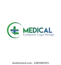 This medical company logo conveys professionalism and expertise in healthcare. With its modern design and vibrant color palette, it represents trustworthiness and commitment to quality medical service