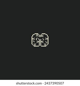 este es el icono médico estilo de 1 bit en pixel art con color simple y fondo negro, este artículo es bueno para presentaciones, pegatinas, iconos, diseño de camiseta, activo de juego, logotipo y su proyecto.