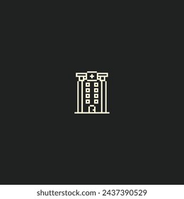 este es el icono médico estilo de 1 bit en pixel art con color simple y fondo negro, este artículo es bueno para presentaciones, pegatinas, iconos, diseño de camiseta, activo de juego, logotipo y su proyecto.