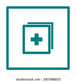this is a medical logo illustration vector