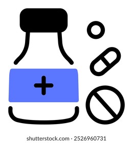 This Medication icon is suitable for Diabetes, Sickness, etc.
