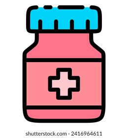 This Medicine icon is suitable for Cancer, World Cancer Day, disease, cancer survivor etc.
