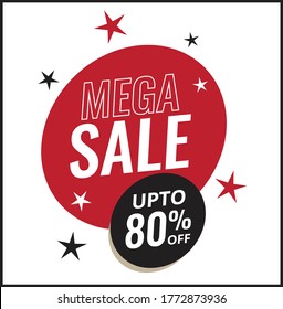 This is Mega Sale Vector Design