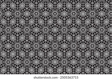 This mesmerizing pattern features black and white concentric circles, creating a striking visual effect. Ideal for backgrounds, wallpapers, and graphic design projects, this seamless design 